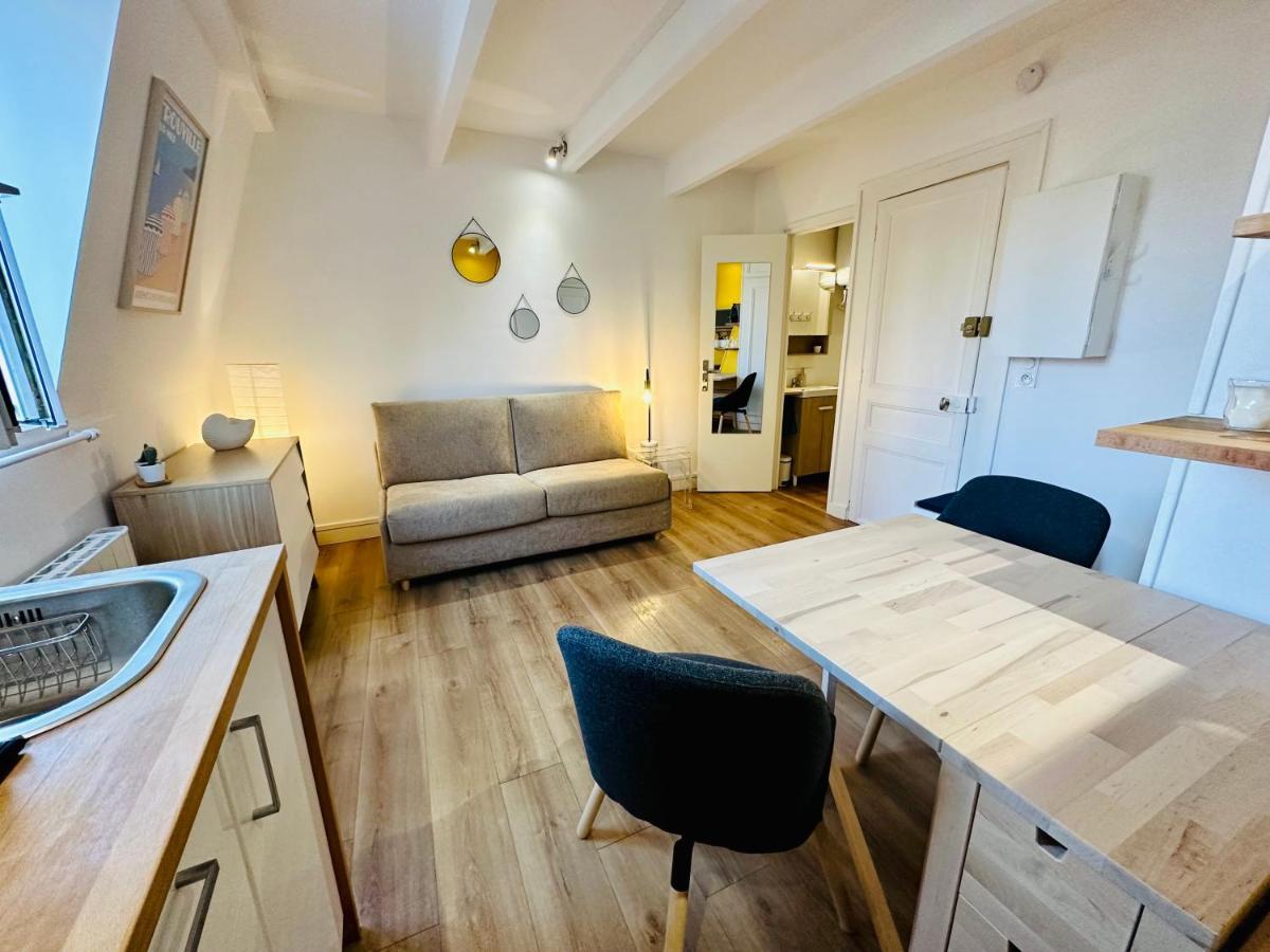 Studio Hissez Haut - Idealement Place, Plage, Restaurants, Commerces Trouville-sur-Mer Exterior foto